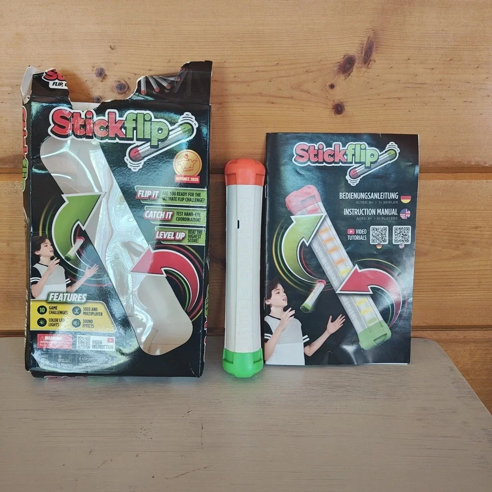 How Many Flips can You Throw? |‎ Electronic Flip Challenge Game Auto-Counting C3